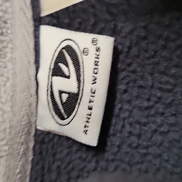 Athletic Works Men's Fleece Pullover/ Jacket Size M (38/40) Color:Greystone - Picture 4 of 7